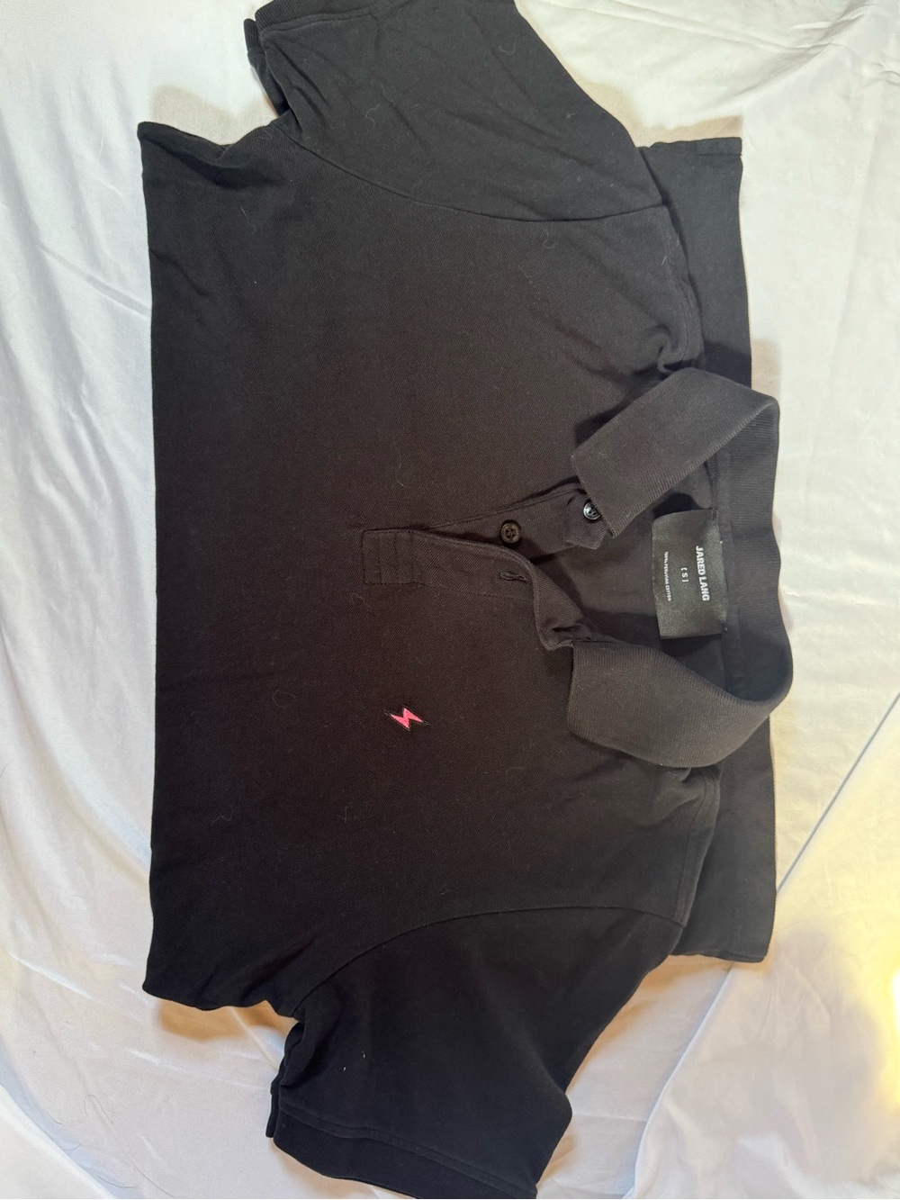 Jared Lang Black Polo